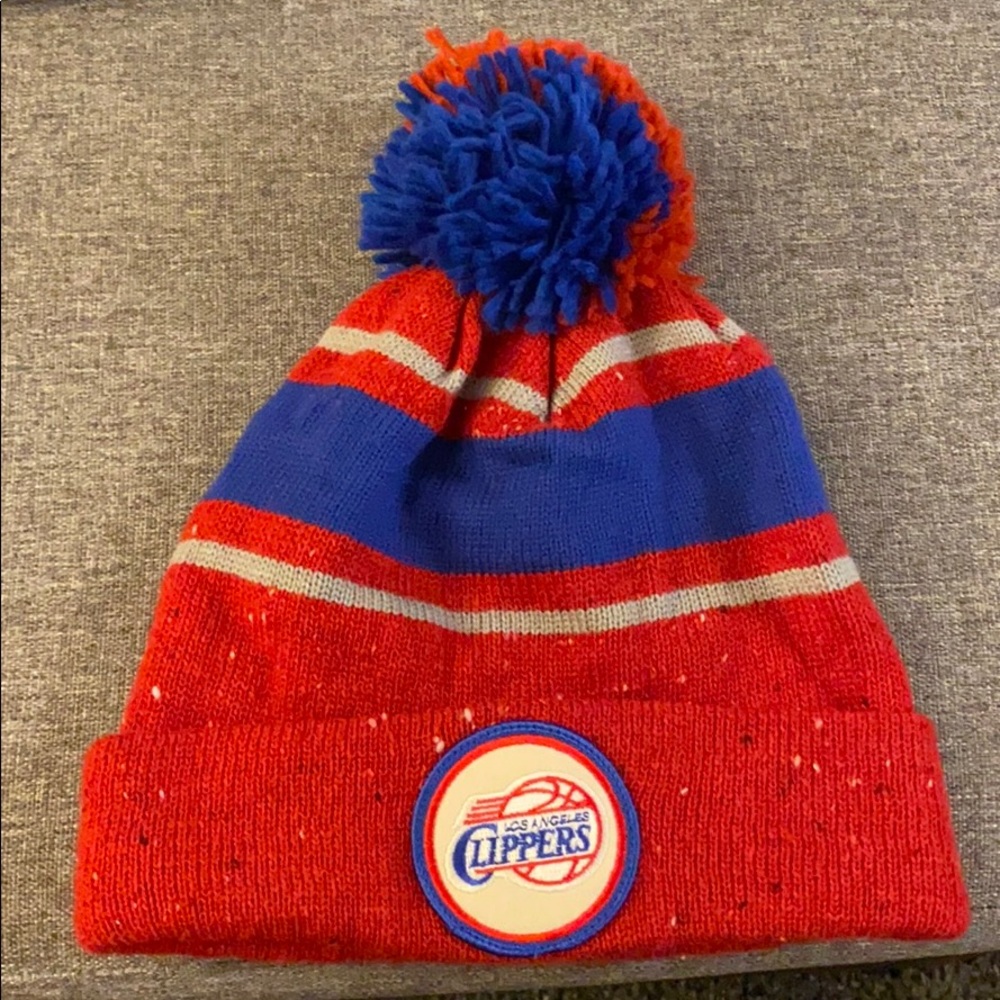 Mitchell & Ness Los Angeles Clippers Beanie Hat